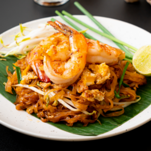 Spaghetti With Shrimps