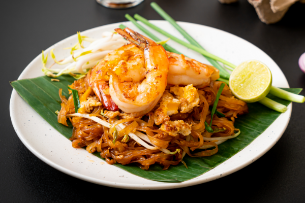 Spaghetti With Shrimps